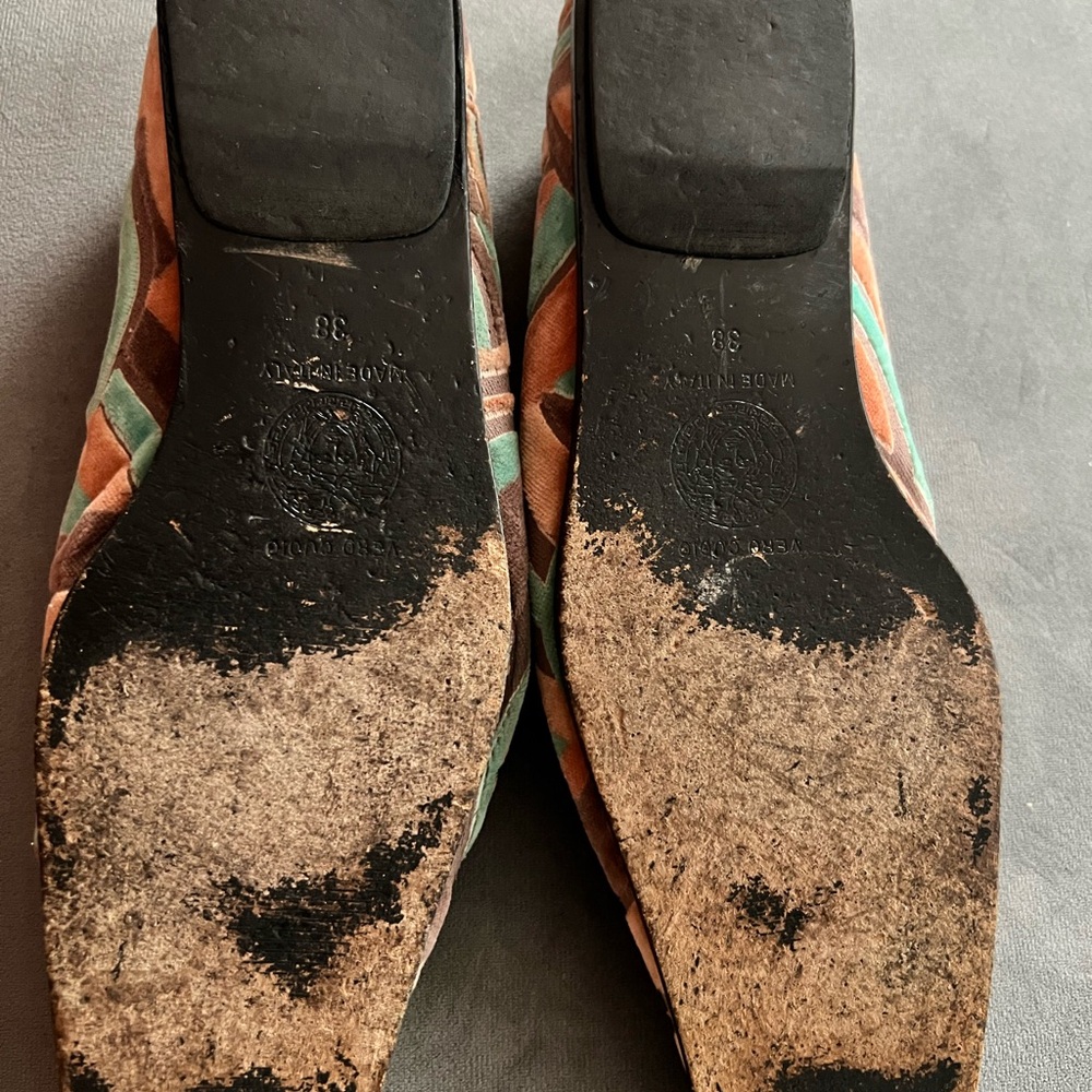 Colorful Patterned Versace Loafers - Picture 5 of 5